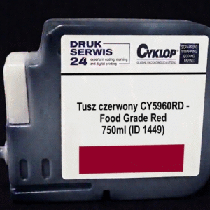 Tusz czerwony CY5960RD - Food Grade Red 750ml